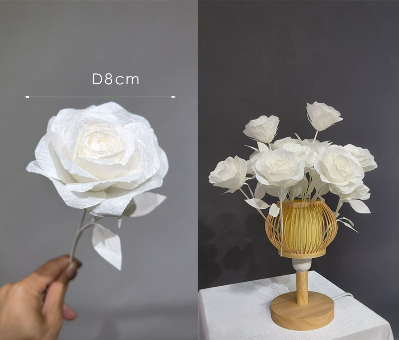 Mini flori de hârtie pentru meșteșuguri